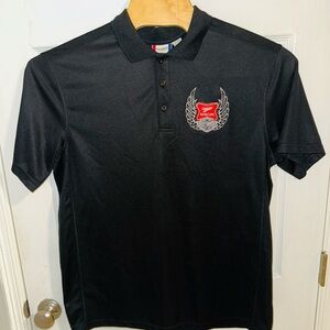 Miller Life-Harley Davidson Black Polo XL Shirt